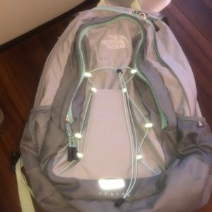 The North Face Grey/Mint Borealis Classic Backpack